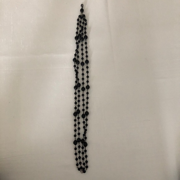 Black Bead Necklace - Picture 5 of 5